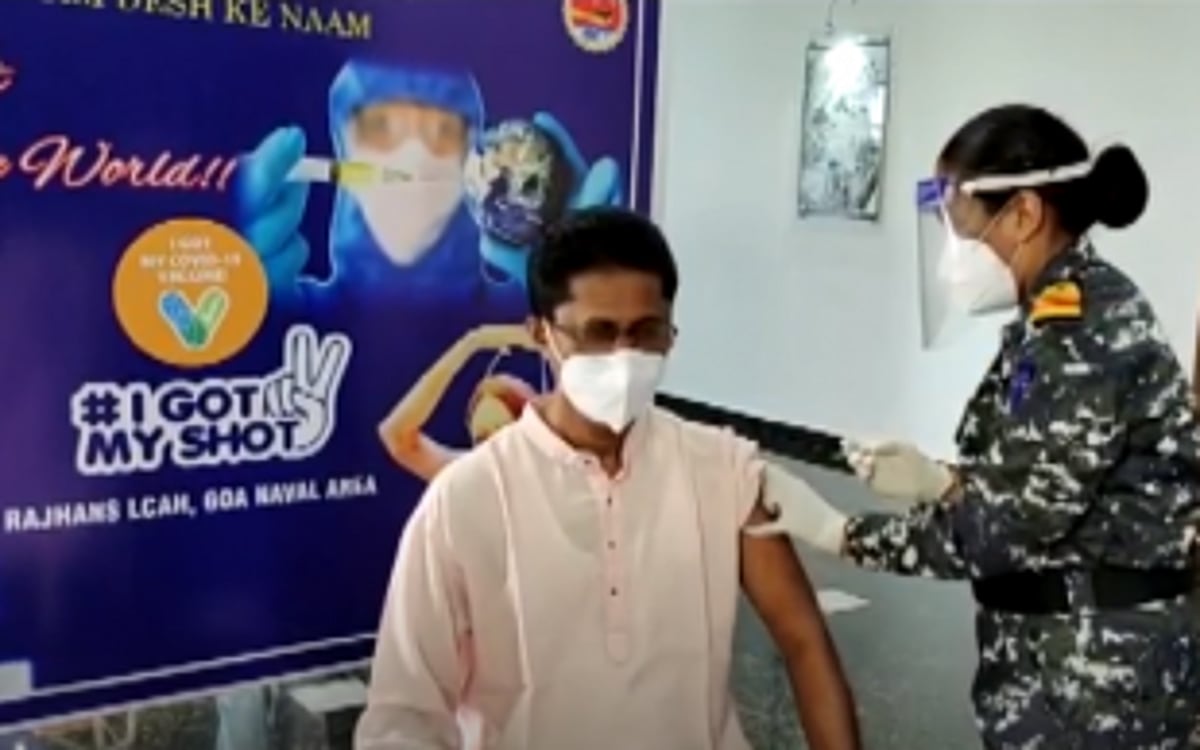 Indian Navy’s vaccination centre open for age above 45, frontline workers