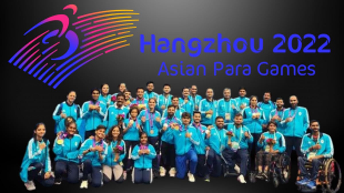 Indian Para-Athletes Celebrate Historic 100th Medal at Asian Para Games