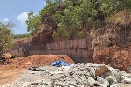 Indian Railways Construct Retaining Wall at Hollant After Public Outcry