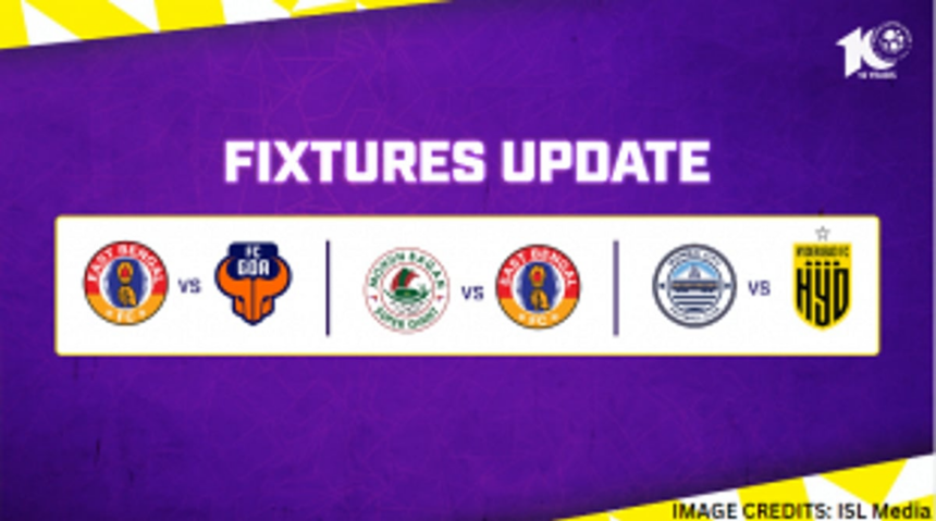 Indian Super League announces rescheduling of fixtures