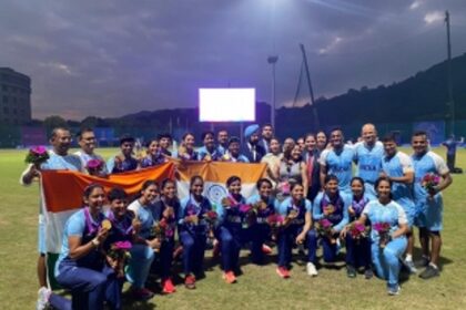India's Women's Cricket Team Wins Gold Medal at Asian Games