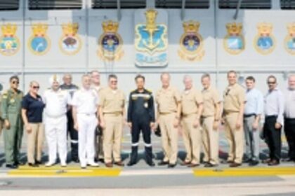 Indo-US joint working group  visits Goa naval area