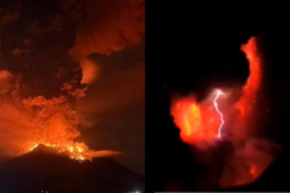 Indonesia volcano eruption triggers evacuations; warns possible tsunami threat