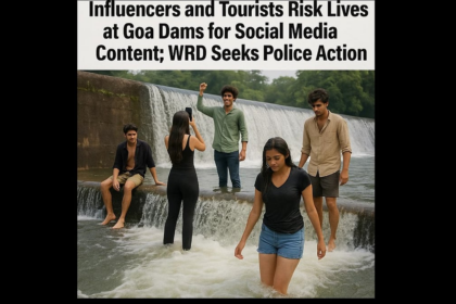 Influencers and Tourists Risk Lives at Goa Dams for Social Media Content; WRD Seeks Police Action