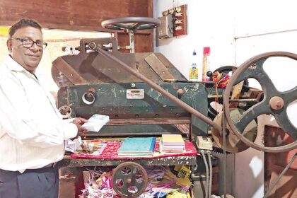 Inked with dedication: Paul’s lifelong love for printing press