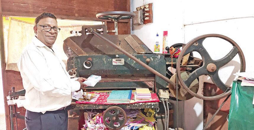 Inked with dedication: Paul’s lifelong love for printing press 1 Inked with dedication: Paul’s lifelong love for printing press