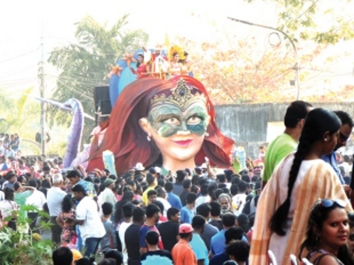 Innovative minds on display at Margao carnival float parade