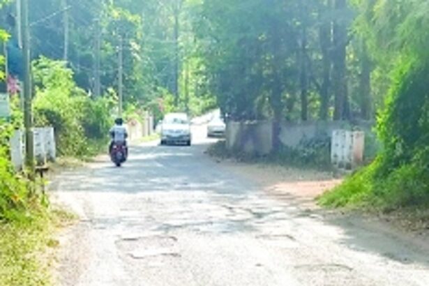 Inroad from Socorro Church to junction Don-Vaddo needs to be hot-mixed