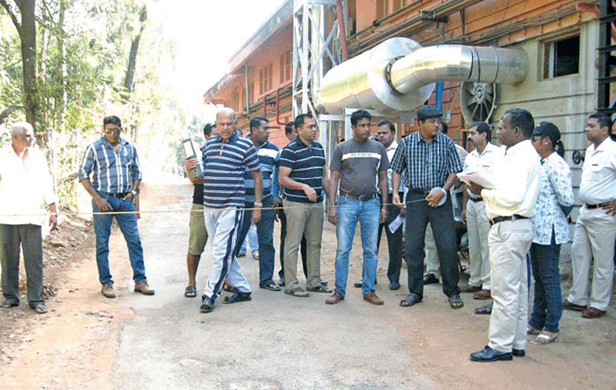 Inspection carried out by Cavelossim Panchayat and local NGO on Friday.