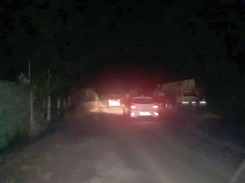 Inspection held to check illumination of Arlem-Nuvem bypass