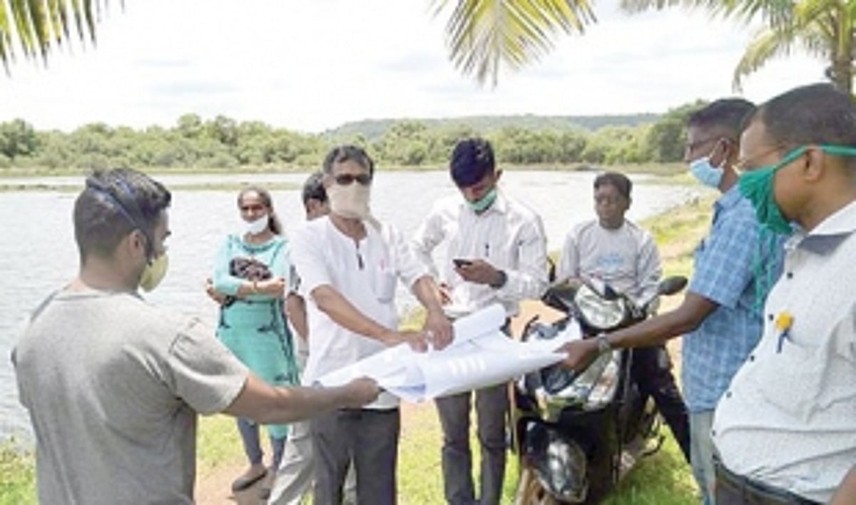 Inspection, mapping of bunds done in Quelossim by officials