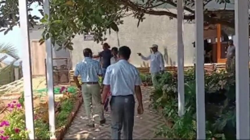 Inspection of alleged illegal construction in Candolim; locals urge tourism dept. to take action