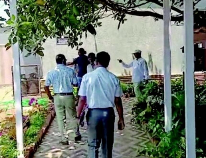 Inspection of alleged illegal construction in Candolim; locals urge tourism dept to take action