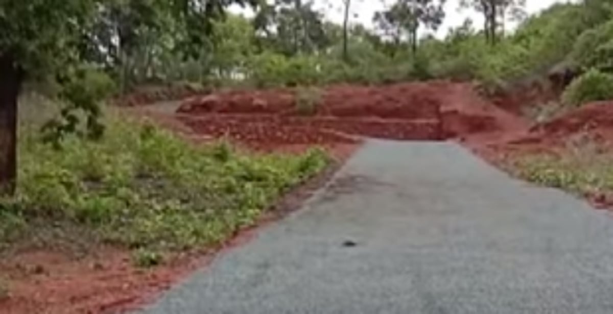 Inspection reveals illegal hill cutting at Ucassaim