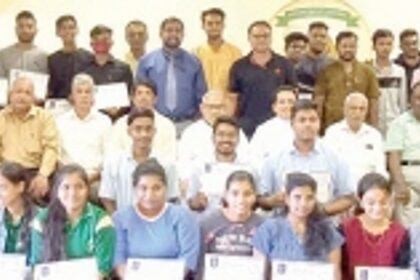 Inter-diploma carrom & chess tourney held in Curchorem