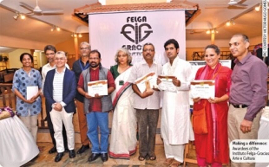 International Award for preserving Goa’s heritage and culture