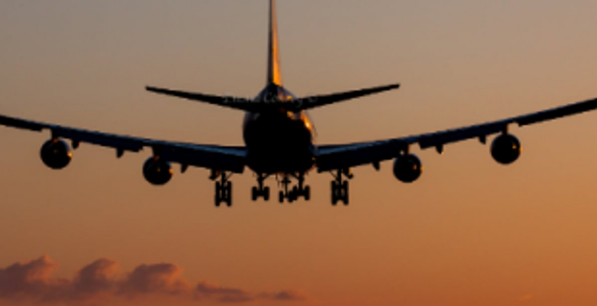 International flight from Goa