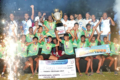 Interschool Sports Fiesta 2025 Concludes with Grand Finale at Calangute’s Poriat Ground