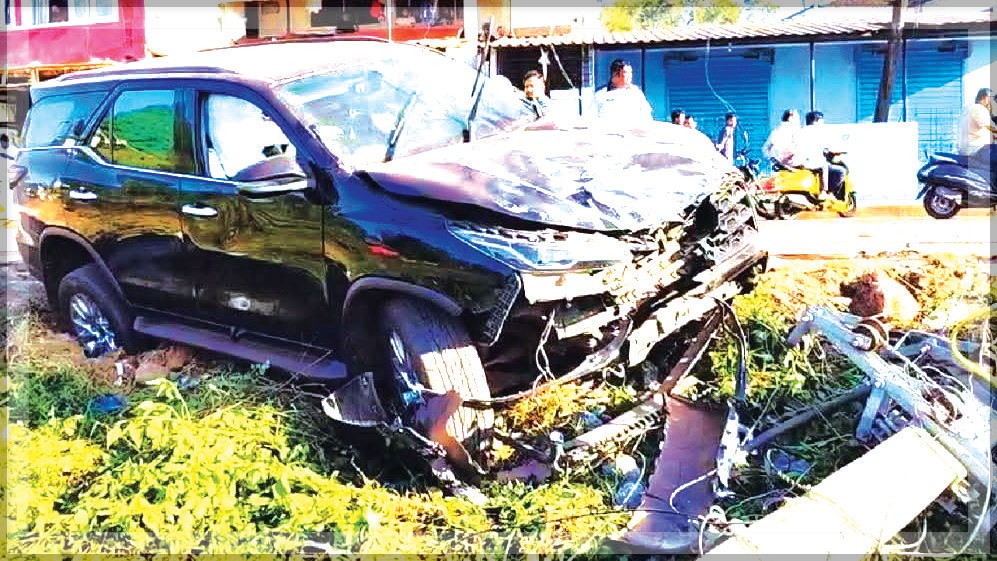 Intoxicated Driver Kills Rider, Seriously Injures Pedestrian in Arpora Hit-and-Run