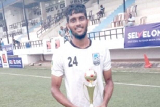 Irfan’s hat-trick takes Panjim Footballers into last eight