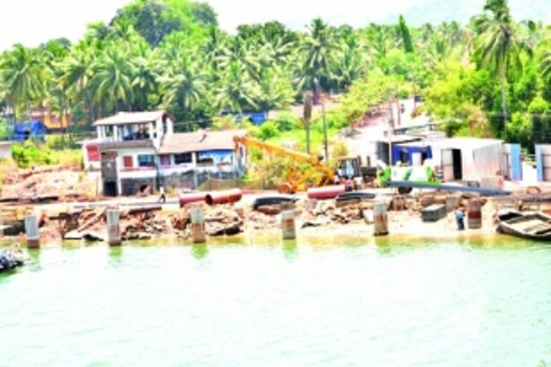 Irregular & massive cost escalation visible in Siolim jetty documents
