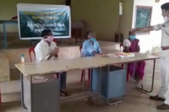 Is government using police force to suppress voice of villagers?