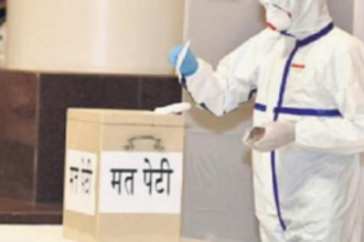 Is it advisable to allow COVID-19 positive persons at polling booths?