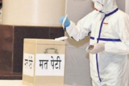 Is it advisable to allow COVID-19 positive persons at polling booths?
