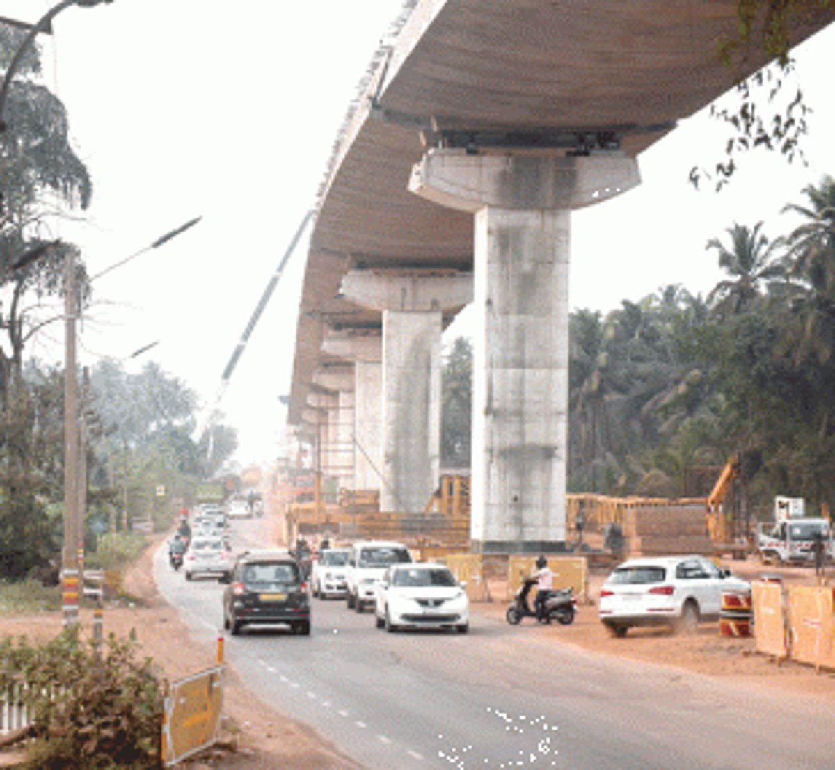 Is traffic diversion a plan to help contractor?