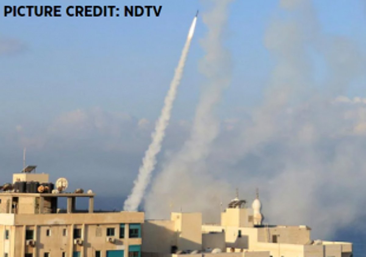 Israel Declares 'State of War' After Hamas Launches 5,000 Rockets from Gaza