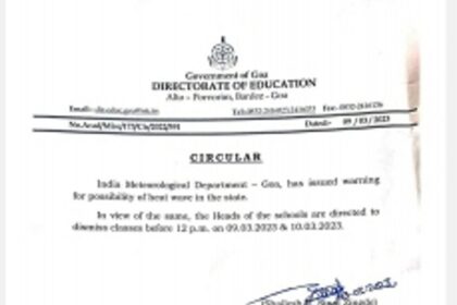 Issue circular to close schools before noon on March 9 & 10 due to heatwave:  CM to DoE