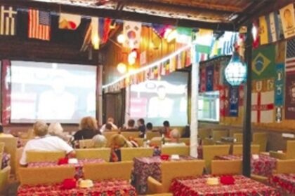 It’s all about atmosphere in the club