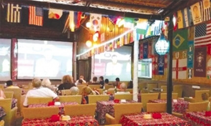 It’s all about atmosphere in the club