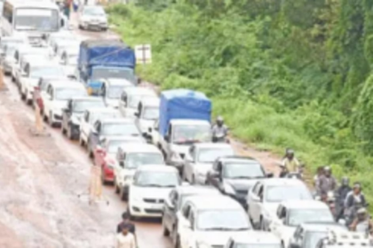 It’s back to what it once was:  Margao is choking with traffic