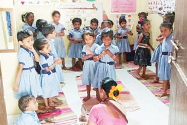 It’s four months, Barazaan anganwadi  still functioning without a teacher!