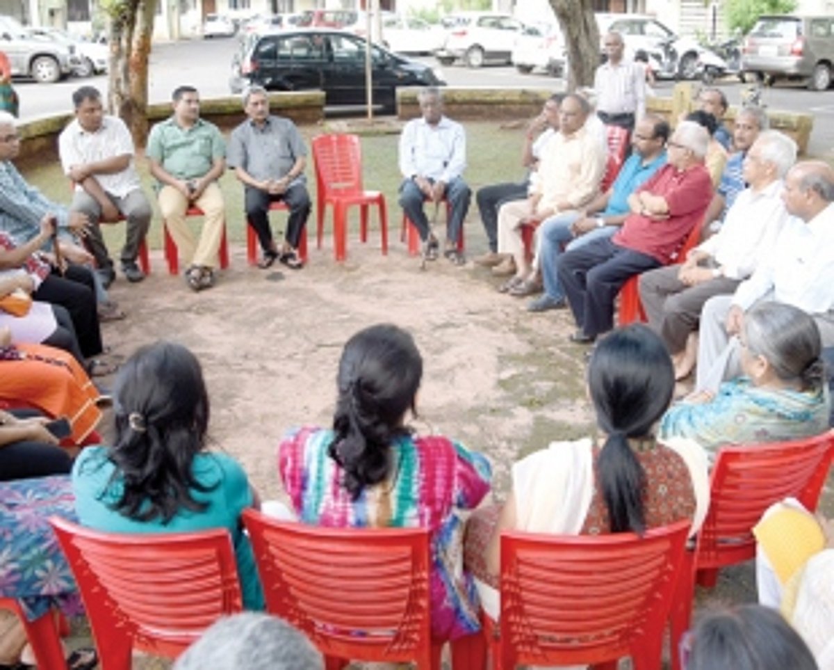 It’s question time for candidate Parrikar