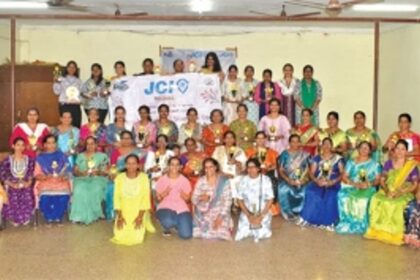 JCI Mapusa organises games for women