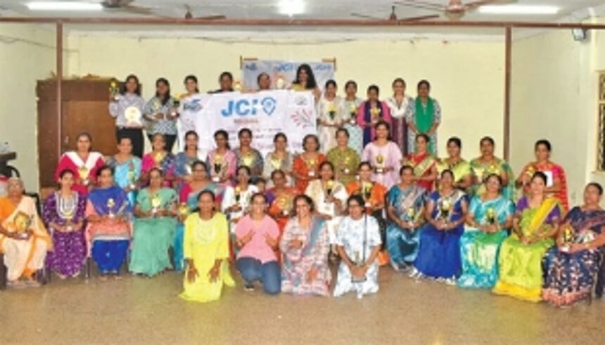 JCI Mapusa organises games for women