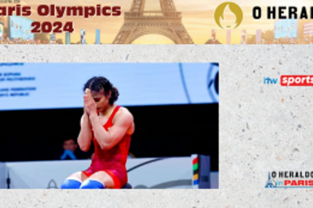 JUST 100 GRAMS SHATTERS THE WEIGHT OF VINESH’S EXPECTATIONS