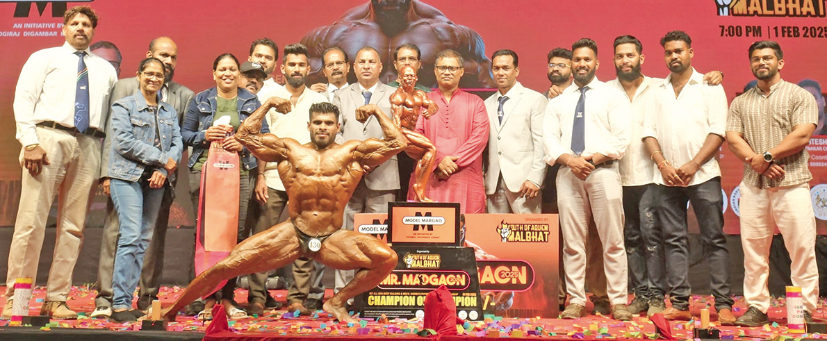 Joel wins Mr Madgao, Champion of Champion titles, Olivia clinches women’s championship