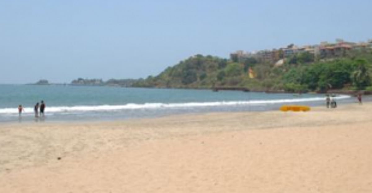 Joint inspection of Vainguinim Beach today
