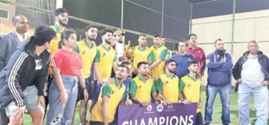 Jolly Tiger Golden Team wins UV Sports Football tourney 1 Jolly Tiger Golden Team wins UV Sports Football tourney