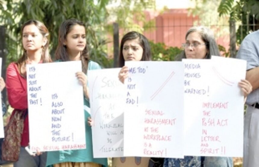 Journalists protest in Delhi, say sexual harassment at workplace non-negotiable