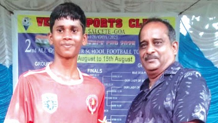 Joydan Colaco Fires Marina English HS to Victory as Fr Agnel and Our Lady of Rosary Advance in 2nd All Goa U-17 Inter-School Football Tournament