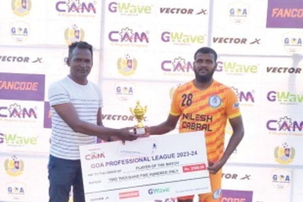 Joywin nets the equaliser  for Guardian Angel SC