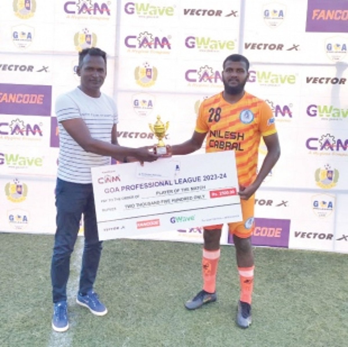 Joywin nets the equaliser  for Guardian Angel SC