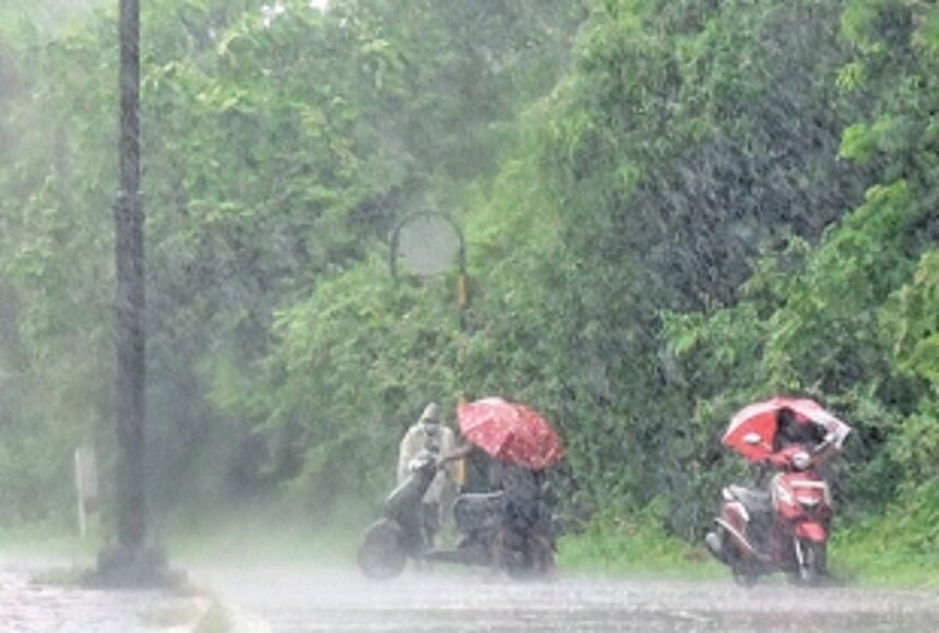 June 15 turns to be the wettest day 1 June 15 turns to be the wettest day