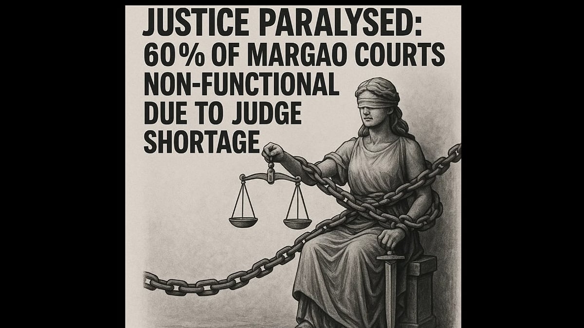 Justice Paralysed: 60% of Margao Courts Non-Functional Due to Judge Shortage
