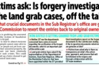 Justice for Goa’s land grab victim goes round and round the corner
