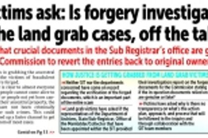 Justice for Goa’s land grab victim goes round and round the corner